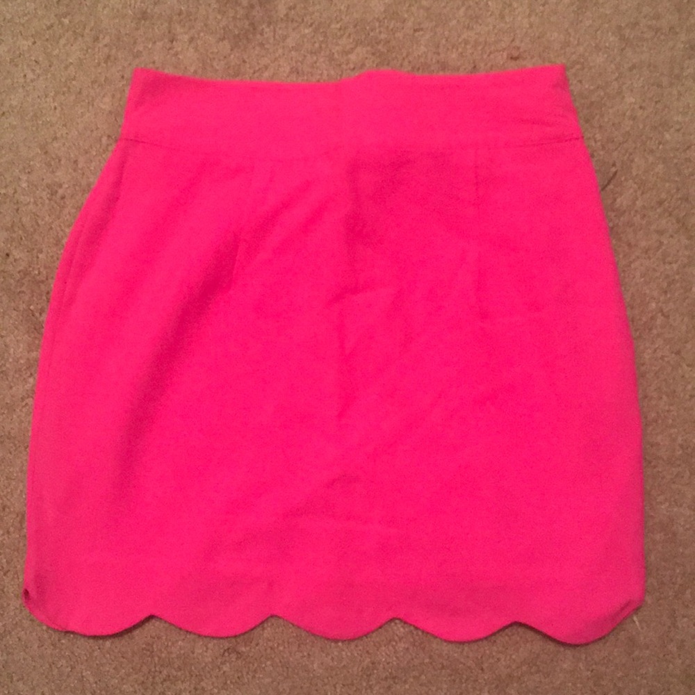 Neon Pink Skirt!
